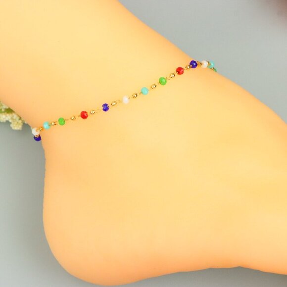 Handmade Anklet – A Stylish Choice for Women, Thoughtful Gift Idea, EVCH1493 - Picture 4 of 10